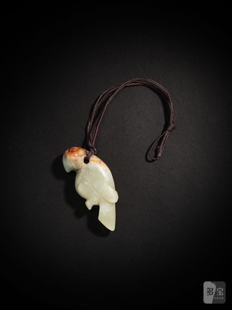 新石器時代或更晚　玉鳥 | A JADE 'BIRD' CARVING - 图4